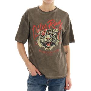 T-SHIRT TIGER HAVEONE MARRONE
